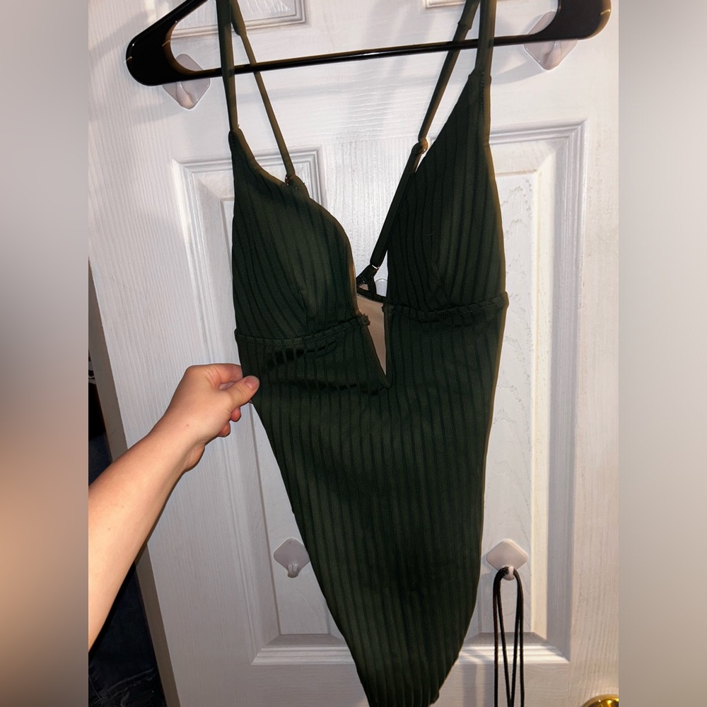 Never worn size large target swim suit